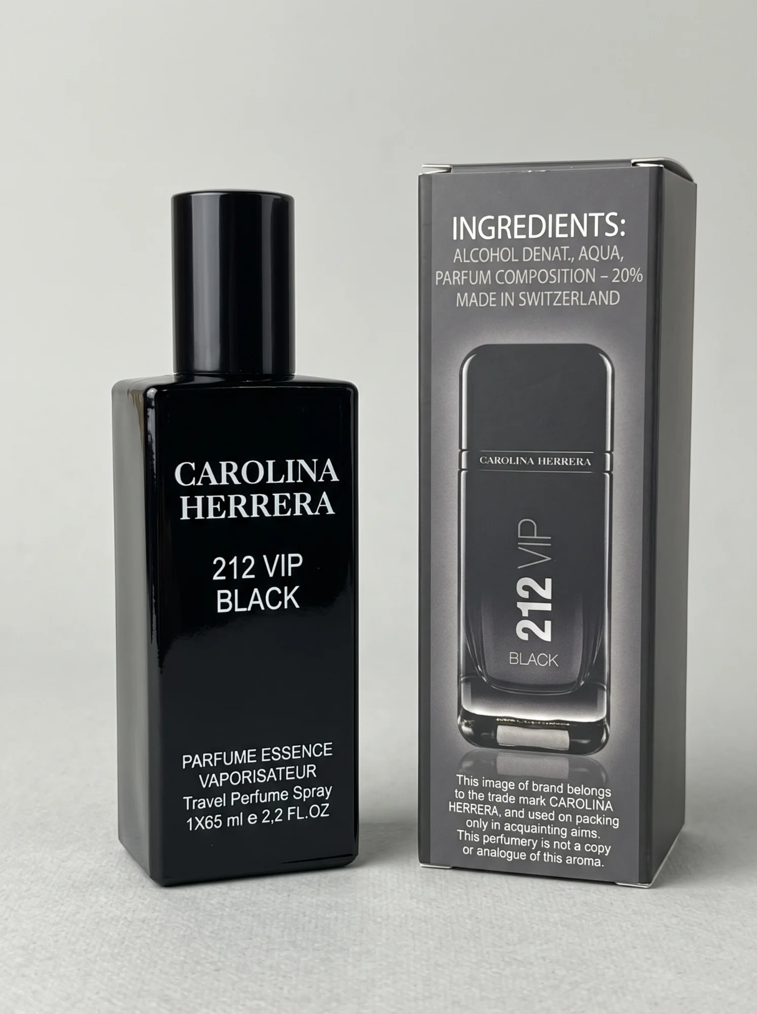 CAROLINA HERRERA 212 VIP BLACK – 65 ml